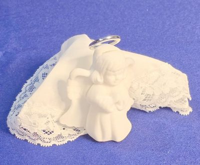 Blessing Angel Anointing Oil Kit – Frankincense & Myrrh | Angel Amulet + Sterling Silver Chain