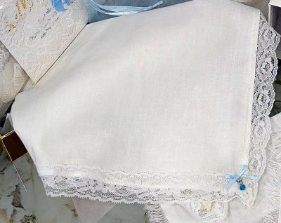 Anointed Blessing Prayer Cloth – Hand-Prayed, Lace-Trimmed, With Personalized Prayer